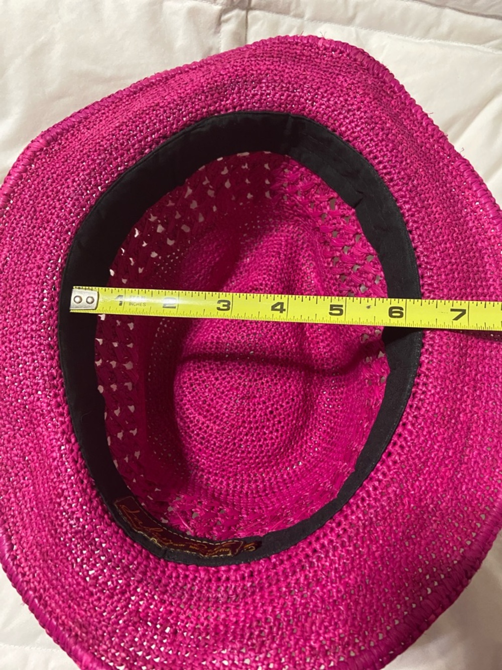 Like new Jaden Rael 100% Raffia Size Medium Hat - Picture 6 of 9